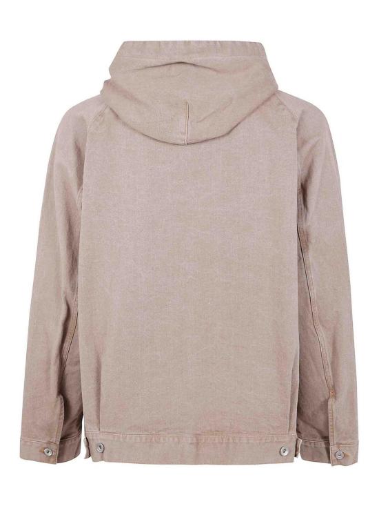  사카이 후드 티셔츠 2503646M651 Nude Neutrals - SACAI