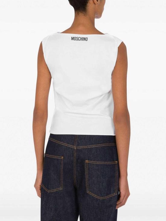  모스키노 민소매 티셔츠 121104412001 Multicolour - MOSCHINO