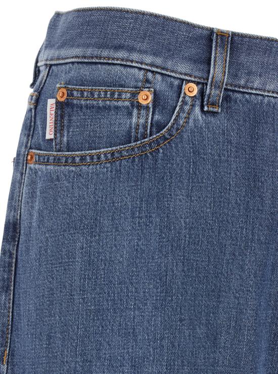  발렌티노 가라바니 데님 팬츠 5V3DE03SAA3558 Blu - VALENTINO GARAVANI