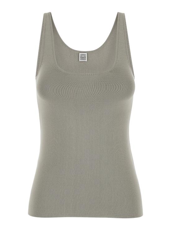  토템 민소매 티셔츠 243WRT0349YA0080186 Grey