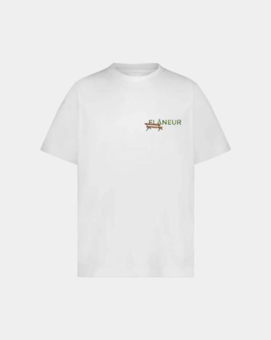 25FW 플라네르 반팔 티셔츠 FTSH083 051 White