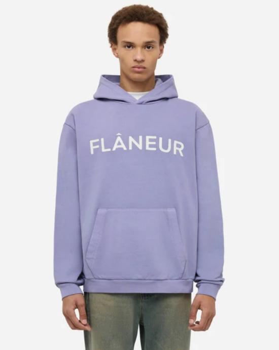 25FW 플라네르 긴팔 티셔츠 FHOO041 650 Purple - FLANEUR