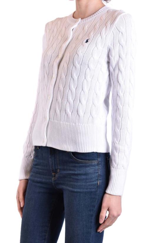 25SS 폴로 랄프로렌 가디건 211891643001 White - POLO RALPH LAUREN