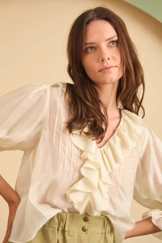  헌터 벨 블라우스 이모젠 - HUNTER BELL