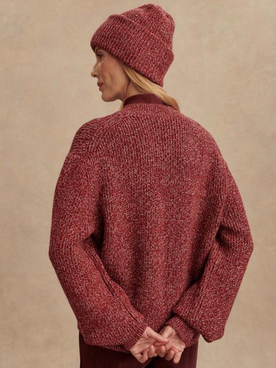  발리 가디건 바를리 패트리샤 리브 카디건 - VARLEY