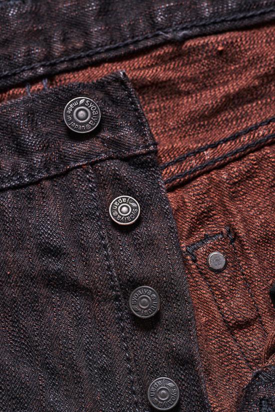  퓨어 블루 재팬 데님 팬츠 퍼 엑스트라 슬럽 릴렉스 테이퍼드 진 - PURE BLUE JAPAN