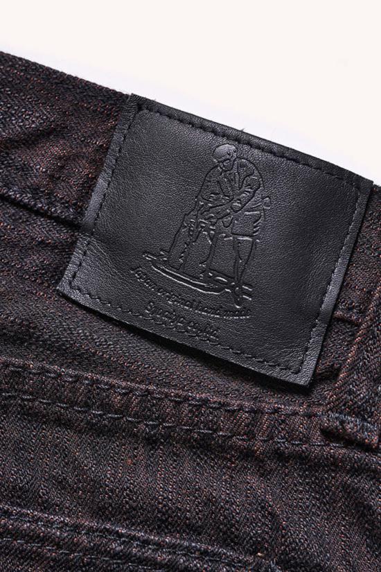  퓨어 블루 재팬 데님 팬츠 퍼 엑스트라 슬럽 릴렉스 테이퍼드 진 - PURE BLUE JAPAN