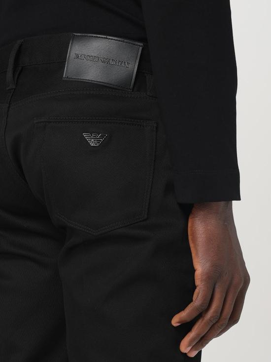 25SS 엠포리오 아르마니 데님 팬츠 6D1J751NUPZ 0999 Black - EMPORIO ARMANI