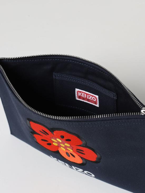 25FW 겐조 클러치/파우치 FD65PM902F34 76 Blue - KENZO