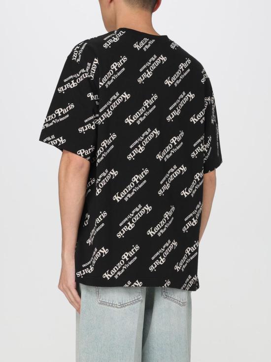  겐조 반팔 티셔츠 FE58TS0044SY 99J Black - KENZO