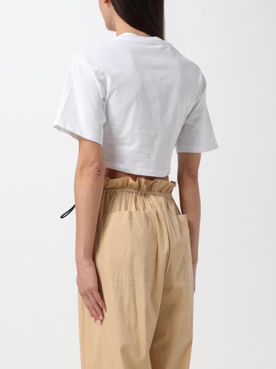  세미쿠튀르 반팔 티셔츠 Y4SJ02 A01 0 White - SEMI-COUTURE