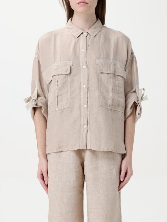 25SS 120 리노 셔츠 32ALIW19S5000011532ALIW 000096 Sand