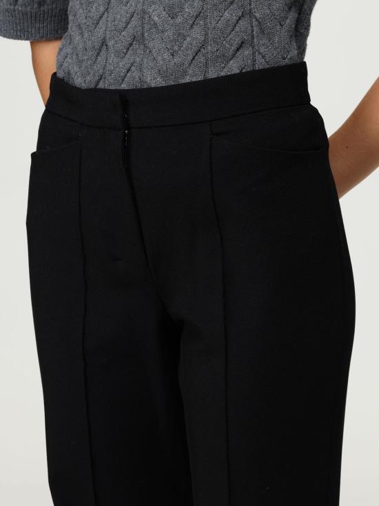 25FW 에스막스마라 스트레이트 팬츠 2529136071600 005 Black - 'S MAX MARA