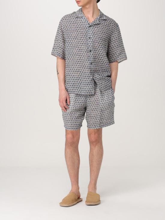 25SS 120 리노 반팔 셔츠 32ALIM19SC000G31432ALIM 100021 Blue - 120 LINO