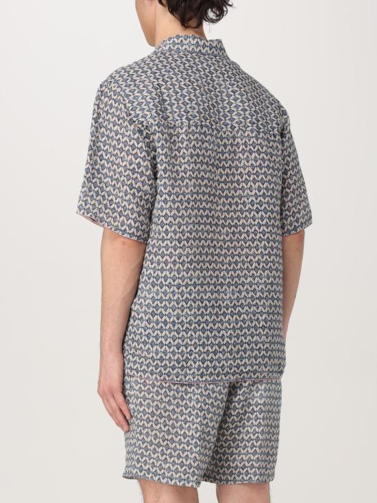 25SS 120 리노 반팔 셔츠 32ALIM19SC000G31432ALIM 100021 Blue - 120 LINO