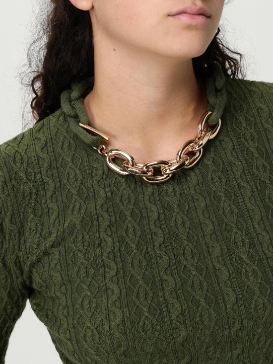 25FW 파코라반 스웨터 25AMPU049ML0320 P303 Green - PACO RABANNE