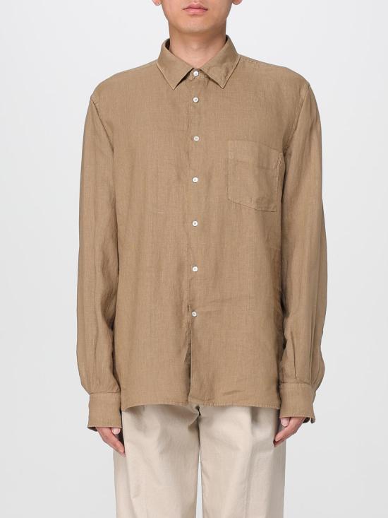 25SS 아스페시 긴팔 셔츠 ACE36C195 85226 Brown