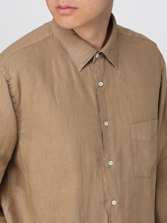 25SS 아스페시 긴팔 셔츠 ACE36C195 85226 Brown - ASPESI