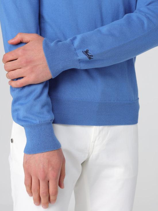 25FW 울리치 스웨터 CFWOKN0331MRUF0787 3115 Gnawed Blue - WOOLRICH