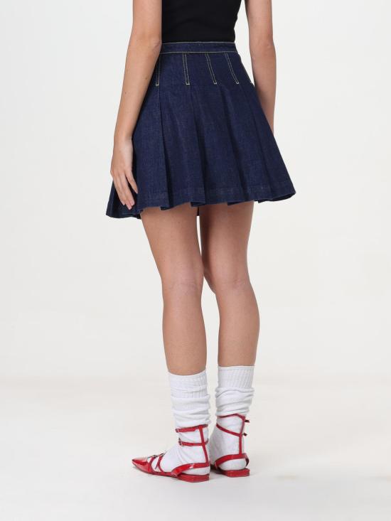  겐조 숏 스커트 FE52DJ2796B1 DM Denim - KENZO