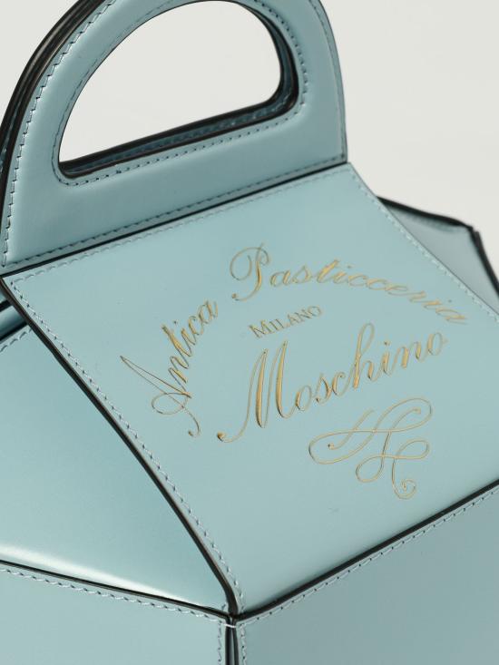 25FW 모스키노 토트백 MC4041PP1NOK3 700 Gnawed Blue - MOSCHINO