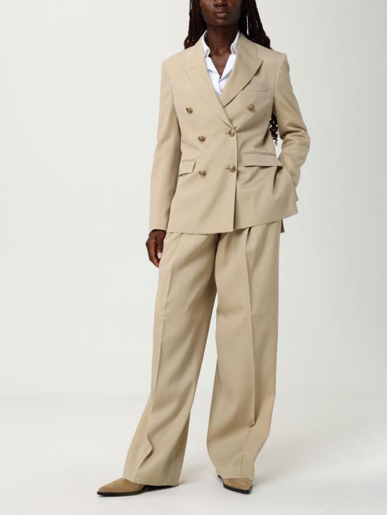 25FW 골든구스 스트레이트 팬츠 GWP01203P00117015272 Sand - GOLDEN GOOSE