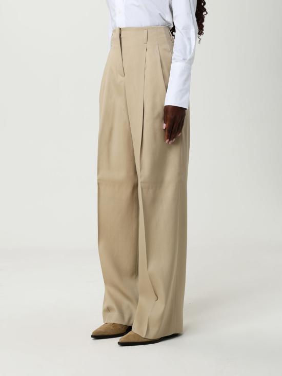 25FW 골든구스 스트레이트 팬츠 GWP01203P00117015272 Sand - GOLDEN GOOSE