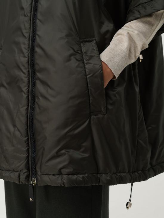 25FW 막스마라 더 큐브 케이프 패딩 자켓 2529736024600 087 Kaki - MAXMARA THE CUBE