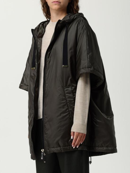 25FW 막스마라 더 큐브 케이프 패딩 자켓 2529736024600 087 Kaki - MAXMARA THE CUBE