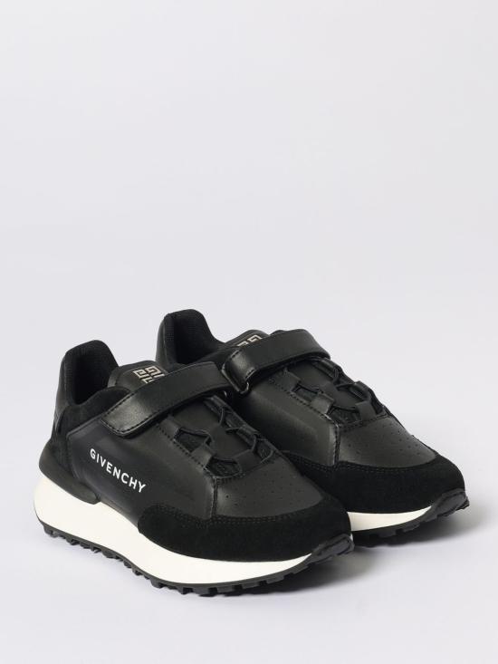 25FW [키즈] 지방시 스니커즈 H30913 09B Black - GIVENCHY