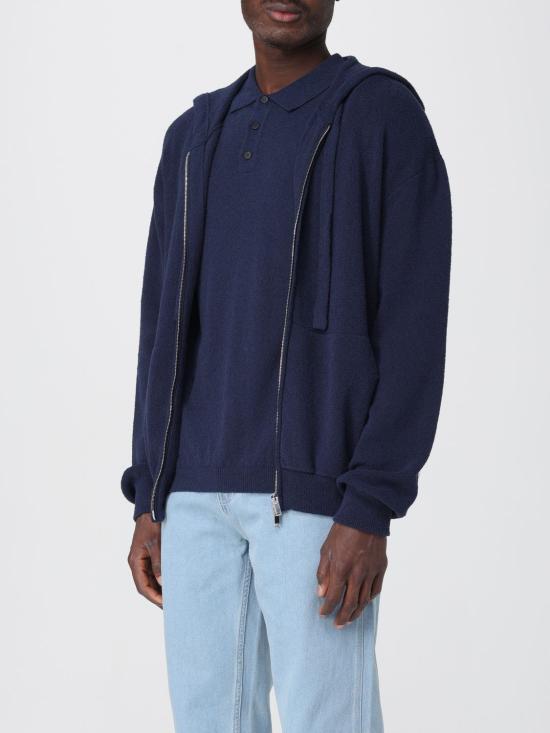 25FW 로베르토 콜리나 긴팔 티셔츠 RB44307 10 Blue - ROBERTO COLLINA