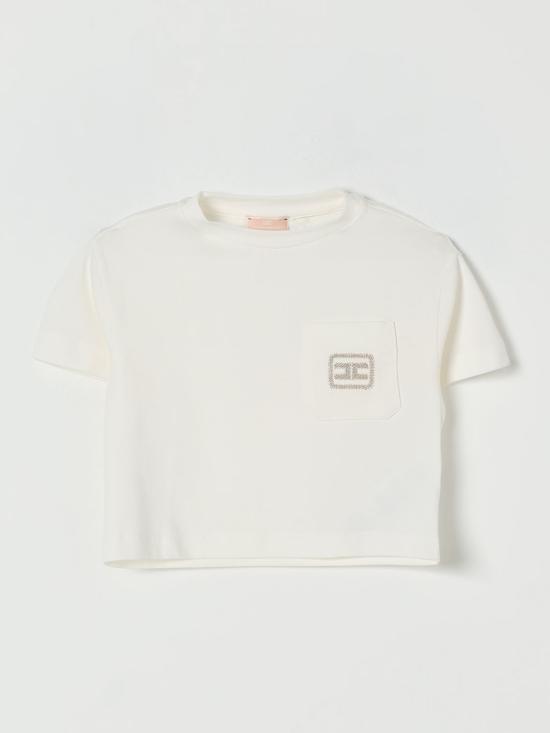 25FW [키즈] 엘리자베타프랜치 티셔츠 EGTS1020JE006 D046 Ivory
