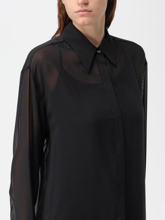  에리카 카발리니 블라우스 P3WL01 Y69 Black - ERIKA CAVALLINI