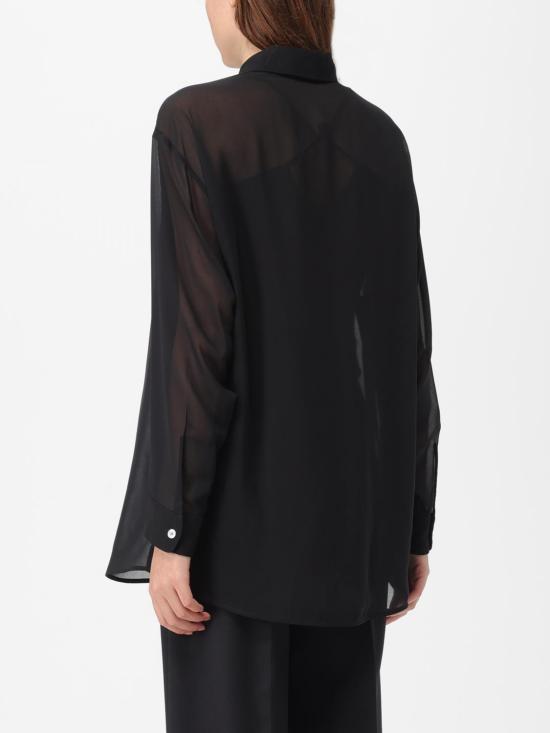  에리카 카발리니 블라우스 P3WL01 Y69 Black - ERIKA CAVALLINI