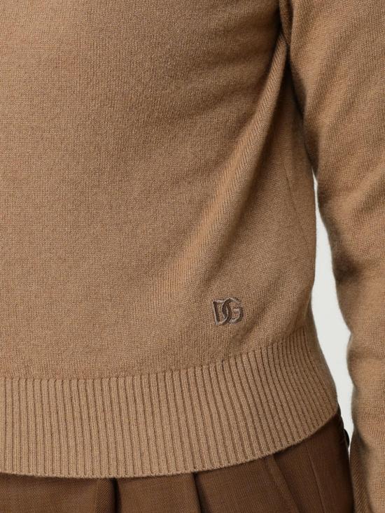 25FW 돌체앤가바나 스웨터 FXVA3ZJDVC2 M2186 Brown - DOLCE & GABBANA