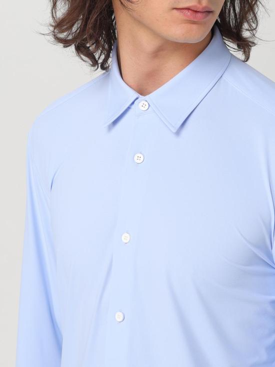  보스 긴팔 셔츠 50497451 450 Gnawed Blue - BOSS