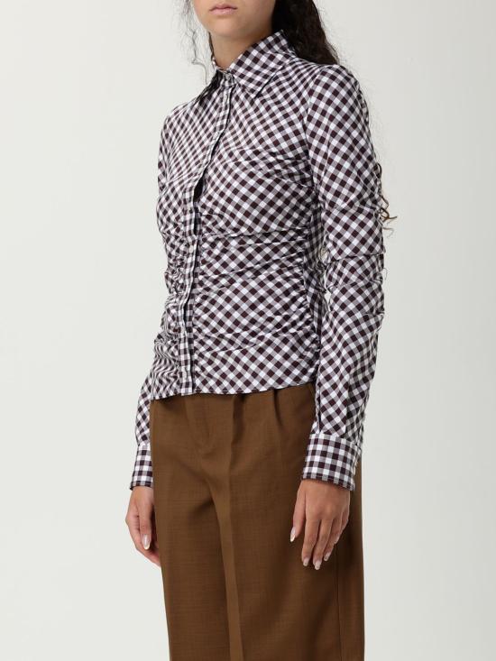 25FW 돌체앤가바나 셔츠 F5T70TFQ5MY S8101 Brown - DOLCE & GABBANA