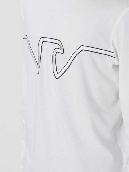 25SS 엠포리오 아르마니 스웨터 6D1TDU1JWZZ 01P3 White - EMPORIO ARMANI