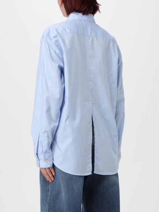 24FW 핑코 셔츠 103708A1Y0 G52 Blue - PINKO