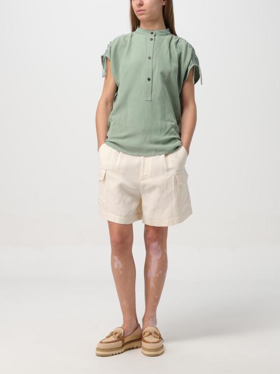  울리치 블라우스 CFWWSI0179FRUT3043 621 Sage - WOOLRICH