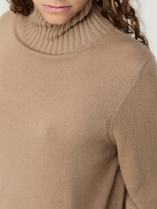 25FW 얼루드 터틀넥 11173 43 Brown - ALLUDE