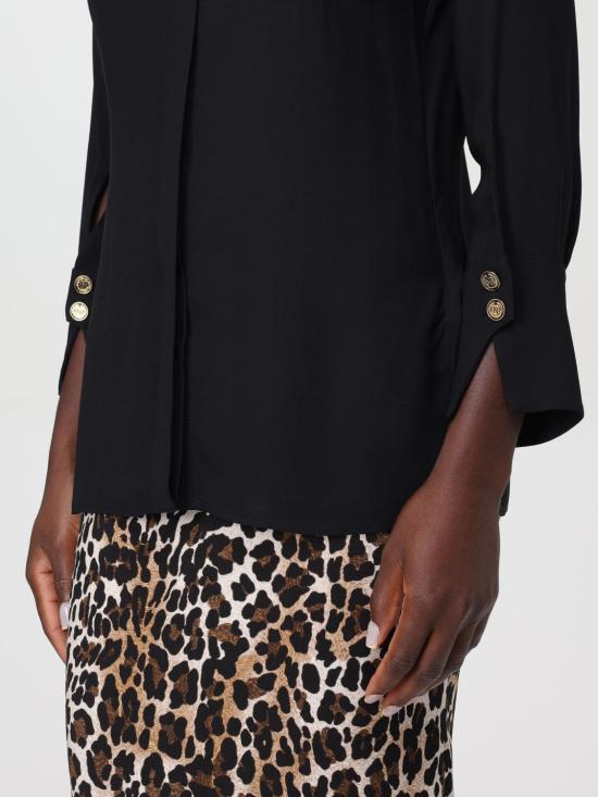  엘리자베타프랜치 블라우스 CA091 110 Black - ELISABETTA FRANCHI