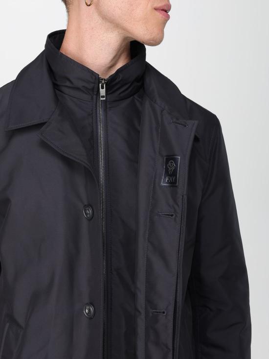 25FW 페이 코트 NAM62510160AXX U804 Blue - FAY
