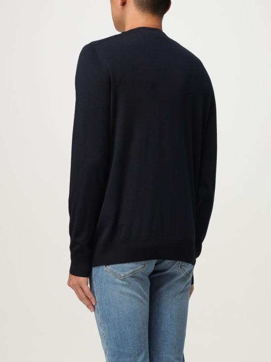 25FW 엠포리오 아르마니 스웨터 8N1E211M67Z 0922 Navy - EMPORIO ARMANI