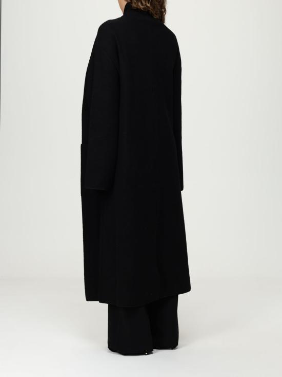 25FW 엠포리오 아르마니 코트 EW001234AF19926 UC001 Black - EMPORIO ARMANI