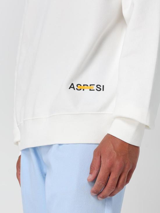25SS 아스페시 긴팔 티셔츠 AY98L123 85042 Yellow Cream - ASPESI