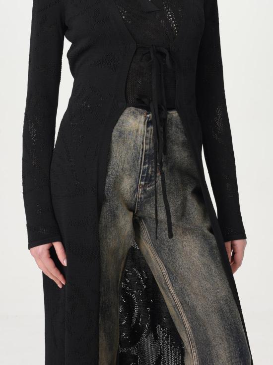 25SS 데일리 페이퍼 롱 원피스 2511106 Black - DAILY PAPER