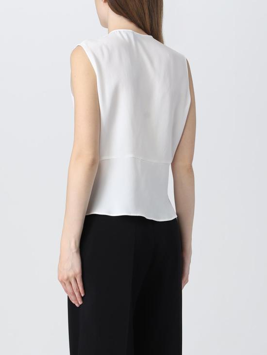 25FW 핑코 민소매 티셔츠 1015868889 Z05 White - PINKO