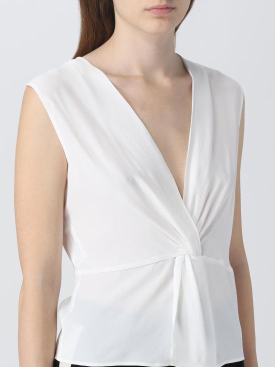 25FW 핑코 민소매 티셔츠 1015868889 Z05 White - PINKO