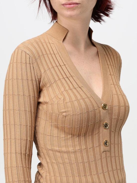  엘리자베타프랜치 스웨터 MK62S 032 Camel - ELISABETTA FRANCHI